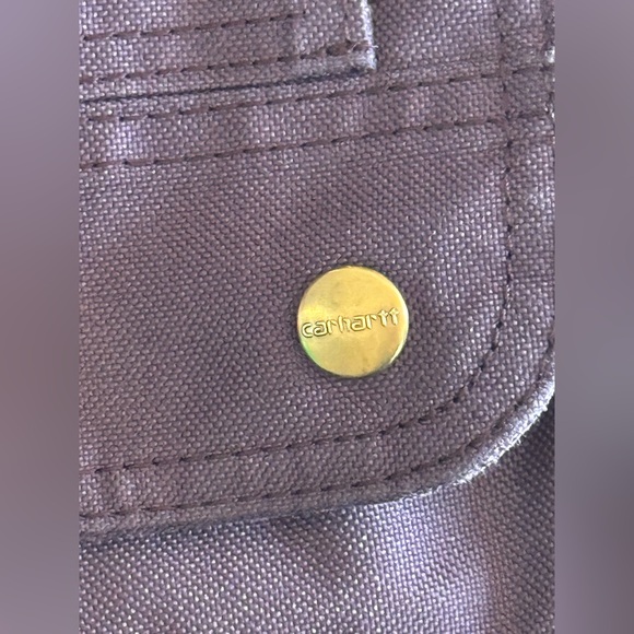 Carhartt Crossbody Wine Color Bag Women's Crossbody Carry All Tote Purse Snap - Picture 3 of 11